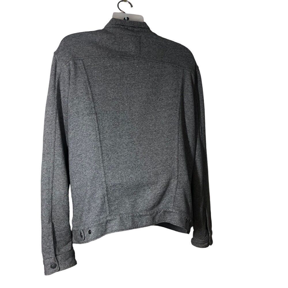 Levis Commuter Trucker Mens Size XXL Gray‎ Snap Front Pockets Coat Casual Biggy - Picture 5 of 9